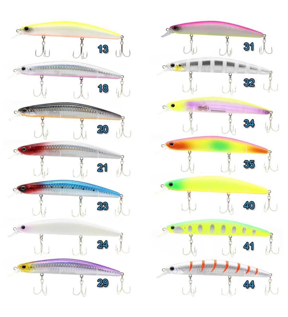 Kendo Seabass Minnow 125 mm 21 gr Floating Sahte Balık C:29