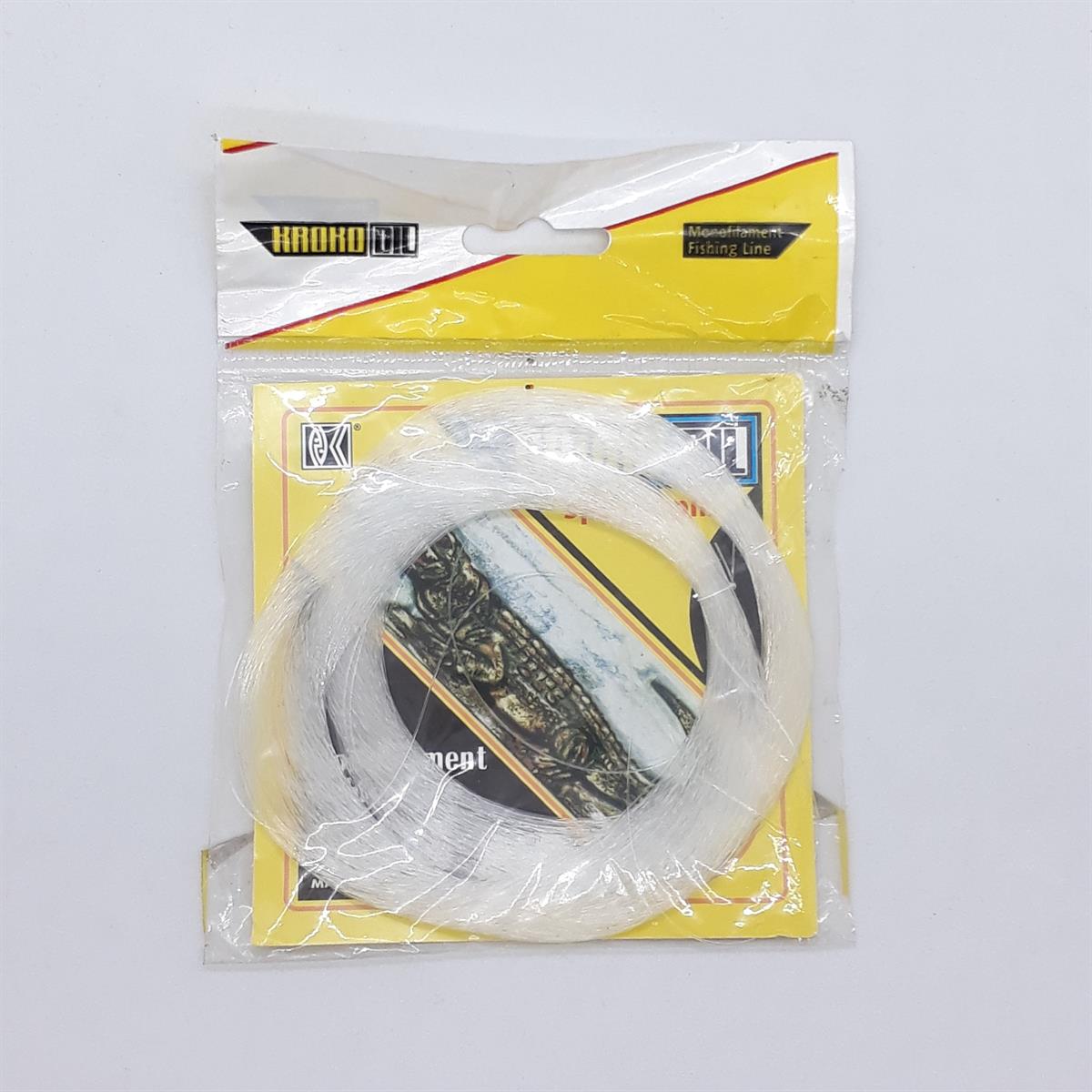 KrokoDil Speed Spin 0.40 mm 9.6 kg 100 m Poşet Beyaz Misina