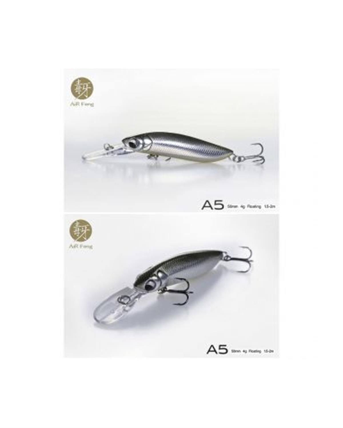 Lurefans Air Fang A5 Mini Jerkbait 50 mm 4 gr Floating Sahte Balık C:35