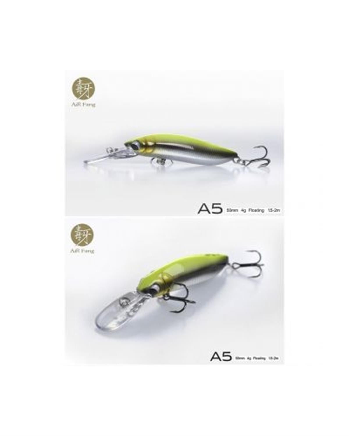 Lurefans Air Fang A5 Mini Jerkbait 50 mm 4 gr Floating Sahte Balık C:44
