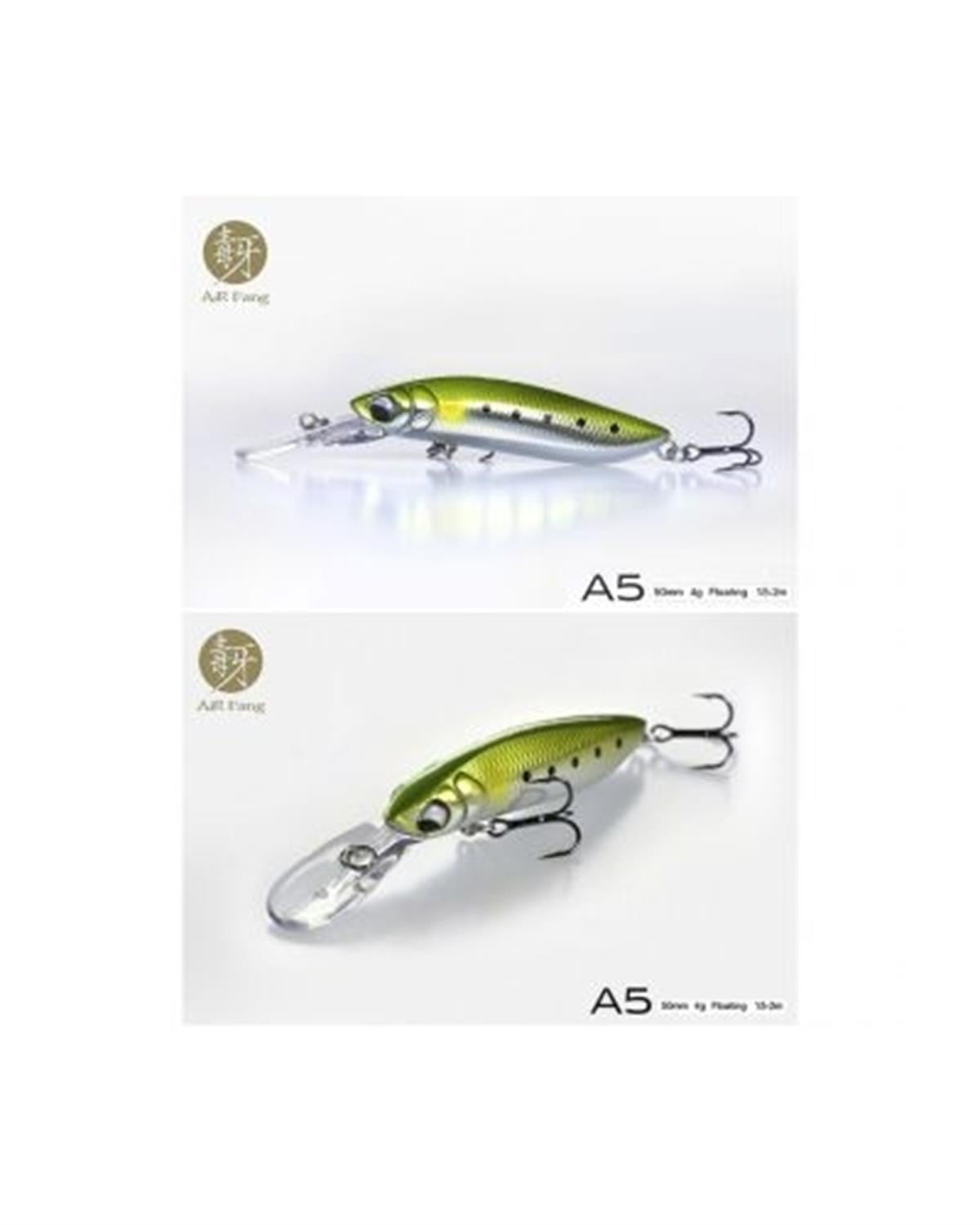 Lurefans Air Fang A5 Mini Jerkbait 50 mm 4 gr Floating Sahte Balık C:07