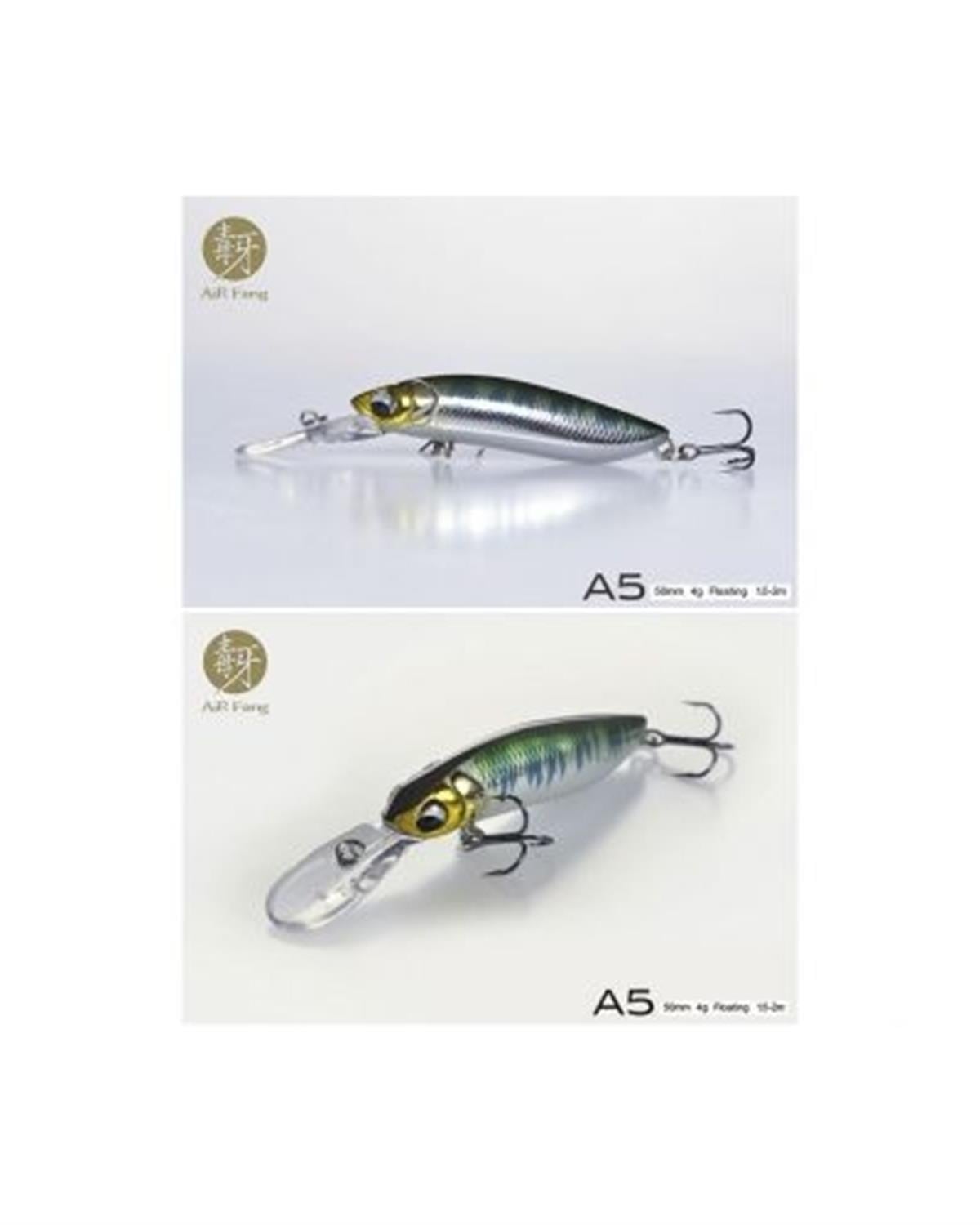 Lurefans Air Fang A5 Mini Jerkbait 50 mm 4 gr Floating Sahte Balık C:57