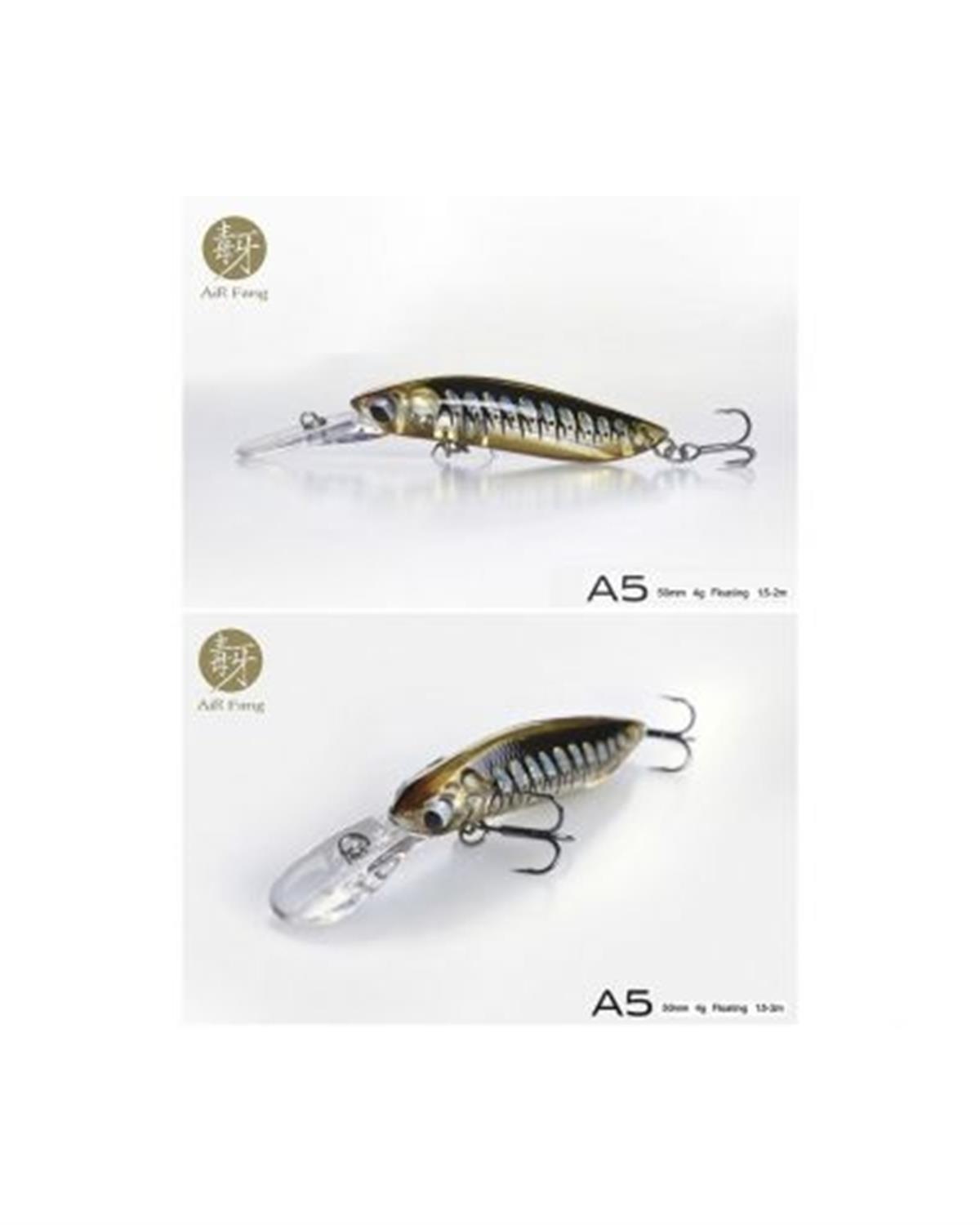 Lurefans Air Fang A5 Mini Jerkbait 50 mm 4 gr Floating Sahte Balık C:17