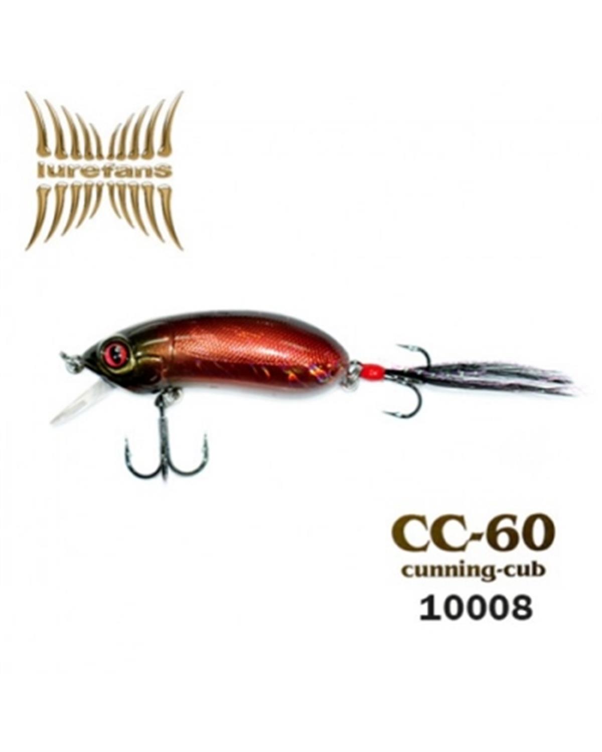 Lurefans CC60 6 cm 9.5 gr Slow Sinking C:08