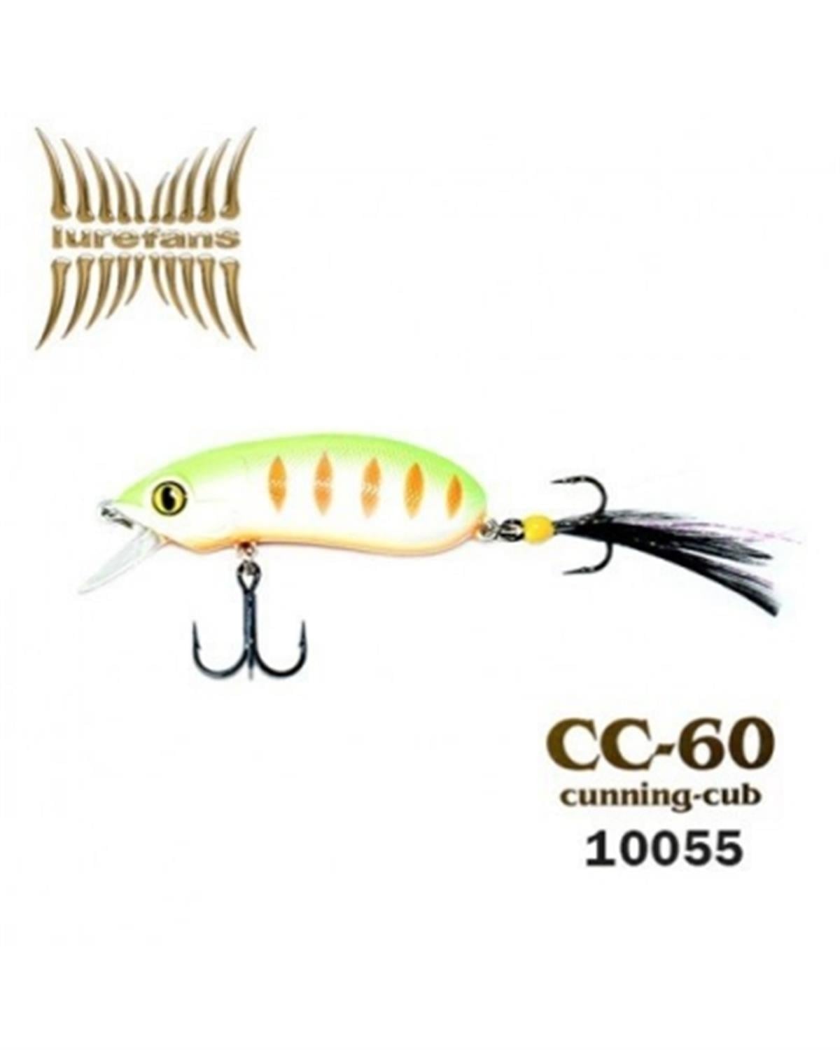 Lurefans CC60 6 cm 9.5 gr Slow Sinking C:10055