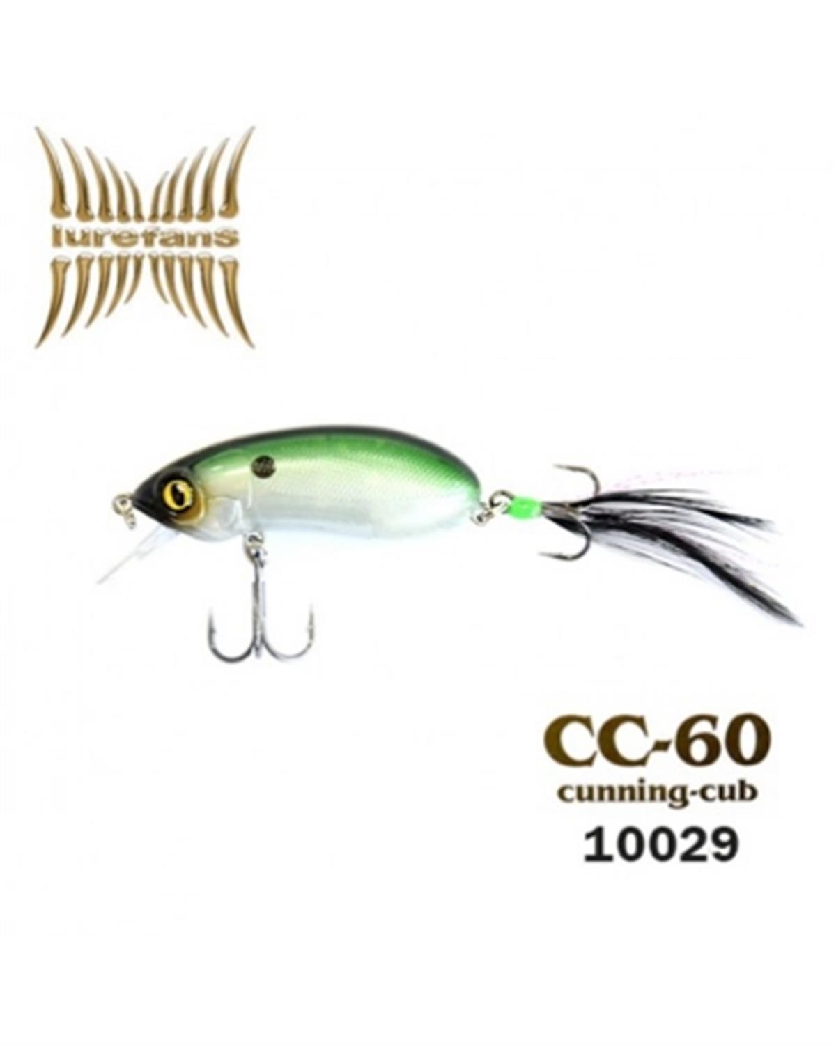 Lurefans CC60 6 cm 9.5 gr Slow Sinking C:29