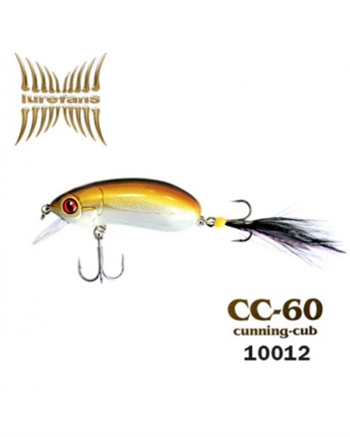 Lurefans CC60 6 cm 9.5 gr Slow Sinking C:10012