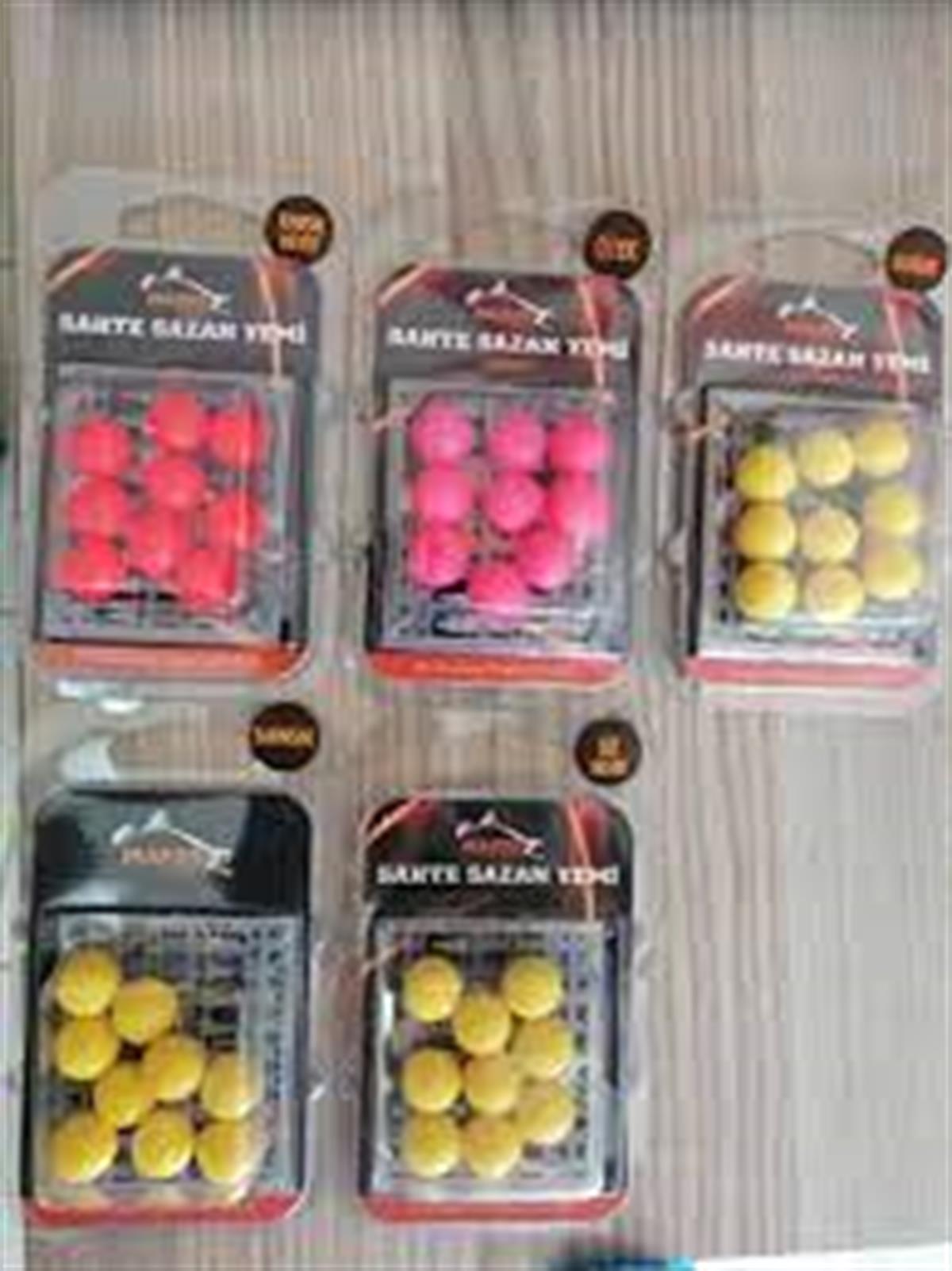 Makro Fısh Corn Sahte Sazan Yemi Pembe Karışık M./