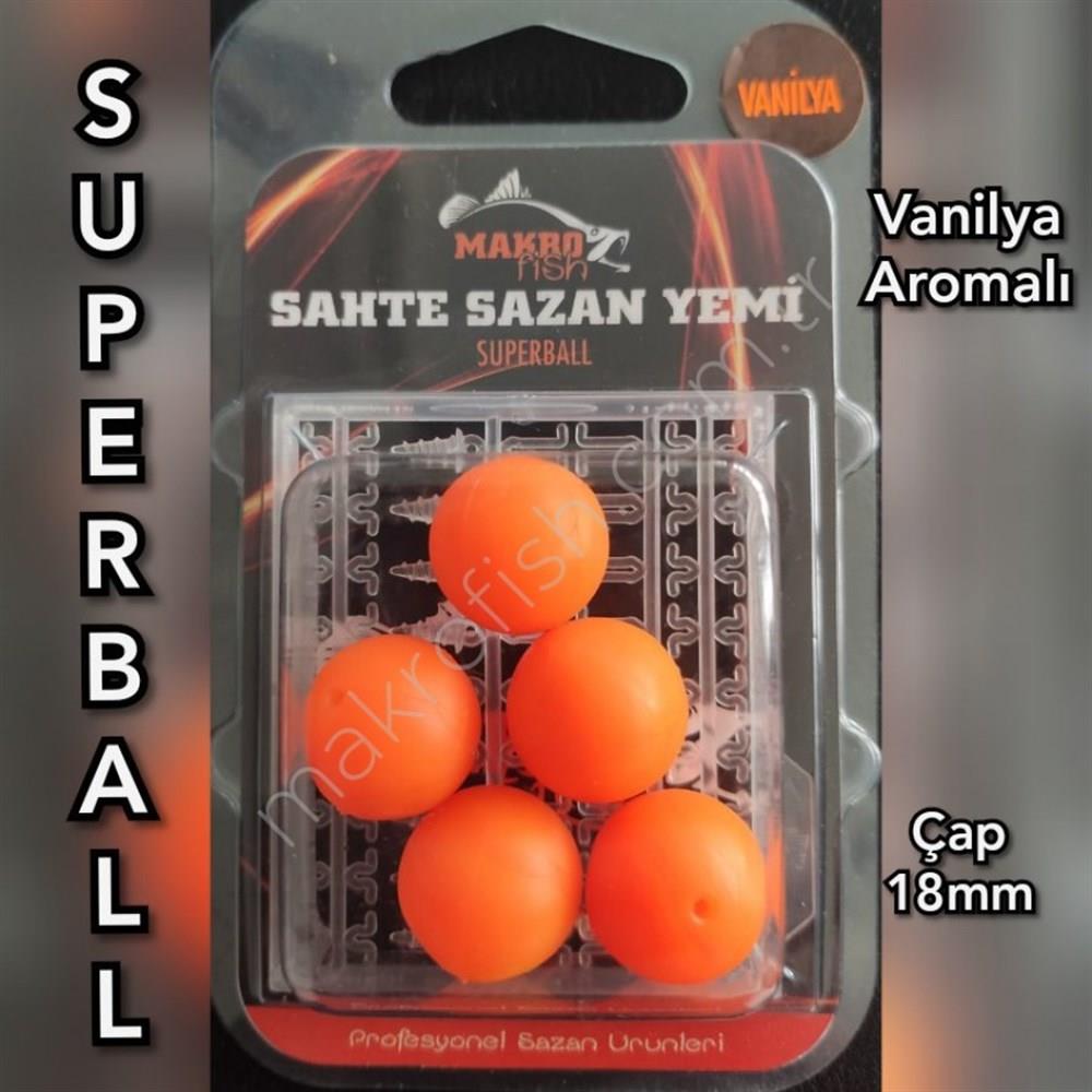 Makro Fısh Superball Sahte Sazan Yemi Vanilya/TURUMakro Fısh Superball Sahte Sazan Yemi Vanilya/TURU