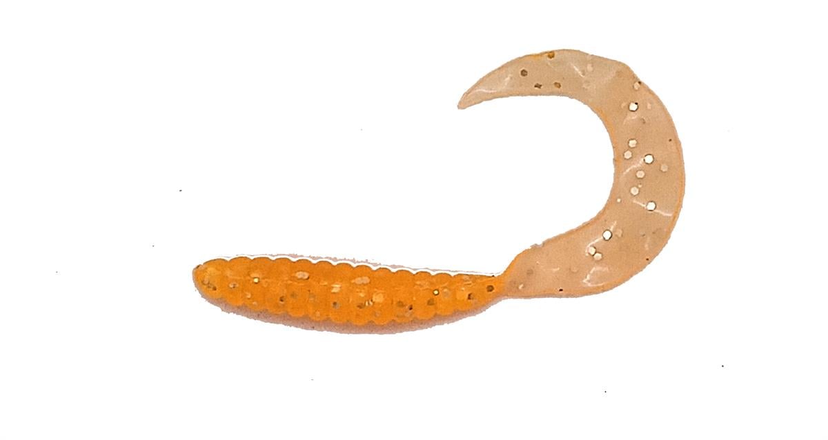 Mister Twister10 cm Turuncu Silikon Kurtcuk