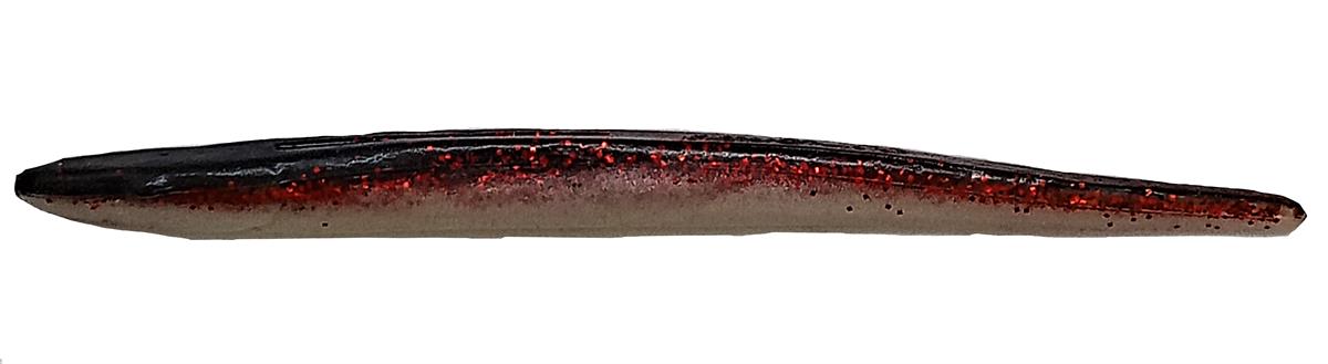 Muhtelif 155 mm Simli Sırtı Siyah Silikon Yılan Balık 