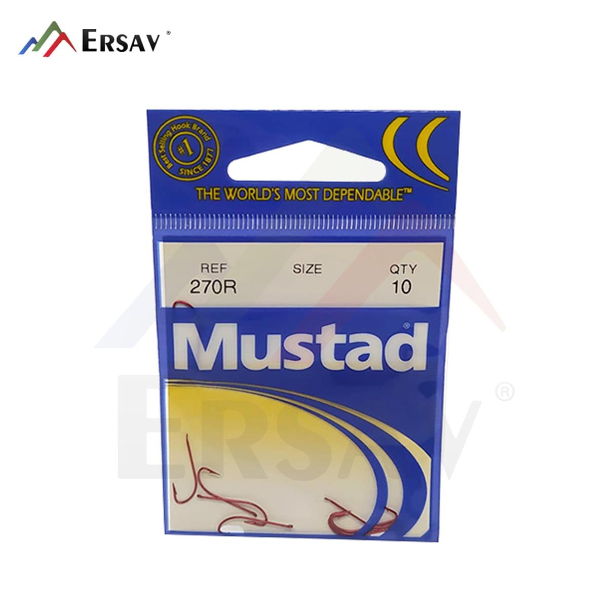 Mustad 270R Crystal İğne No:6