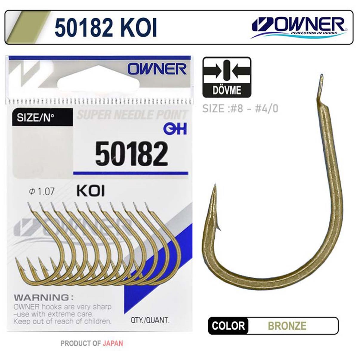 Owner 50182 KOI Bronz İğne No:5 16 Lı Paket