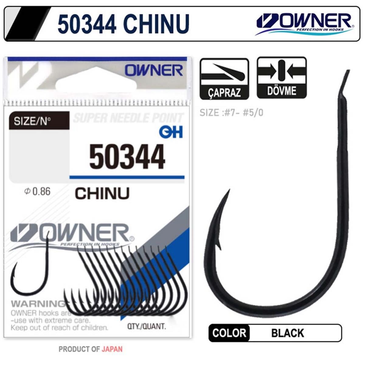 Owner 50344 Chinu İğne No:3/0 11 Li Paket