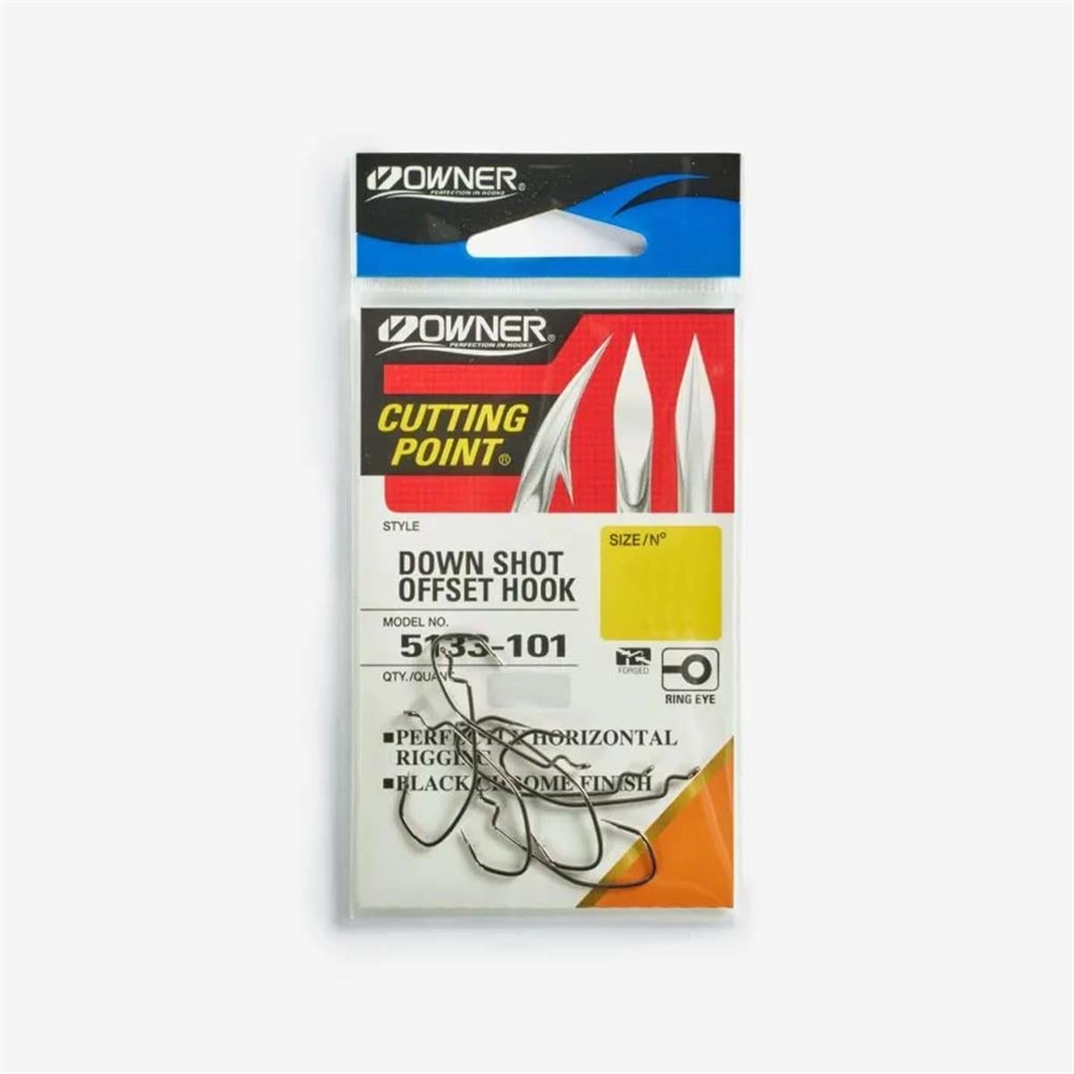 Owner 5133-101 Down Shot Offset İğne No:3/0 6 Lı Paket