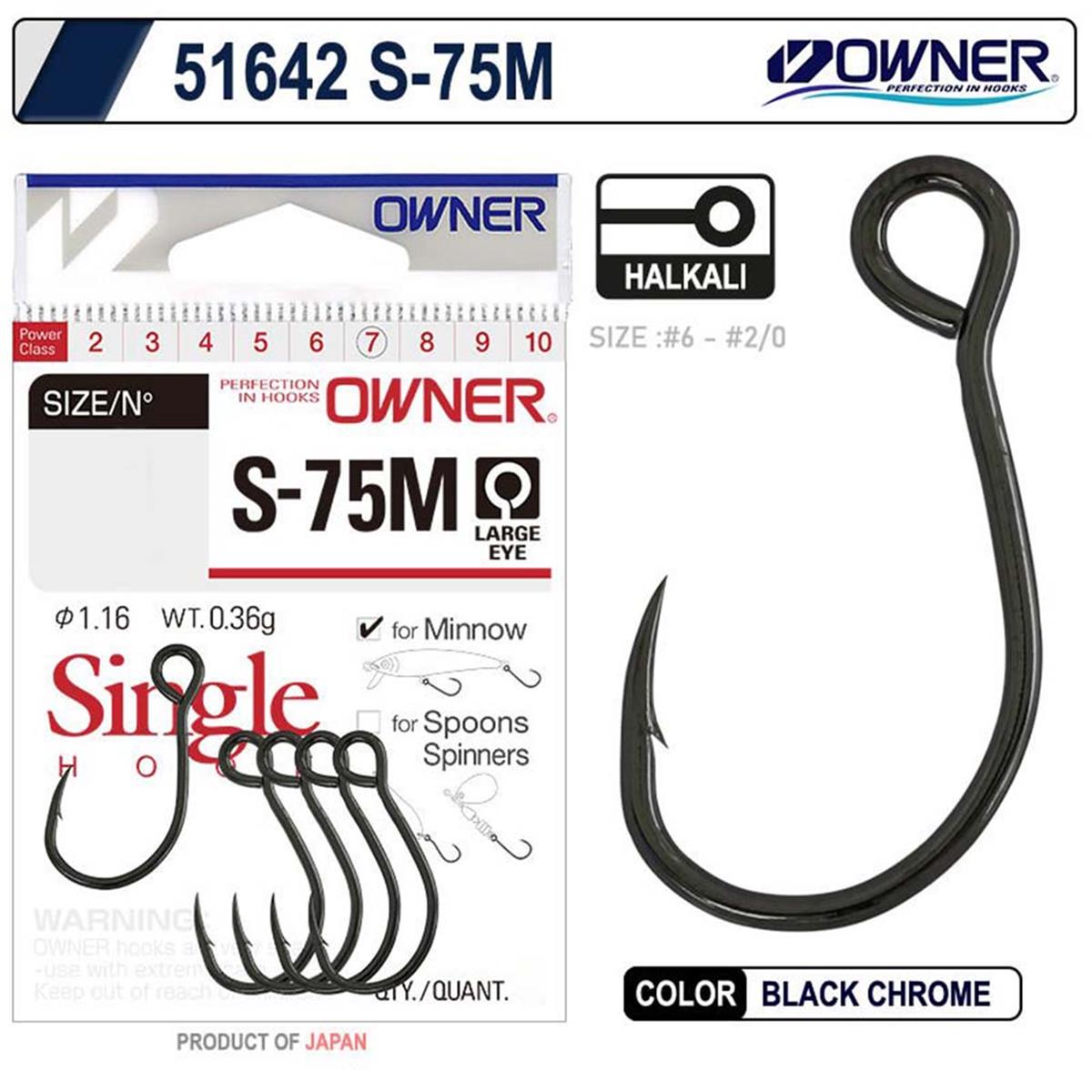 Owner 51642 S-75M İğne No:2 6 Lı Paket