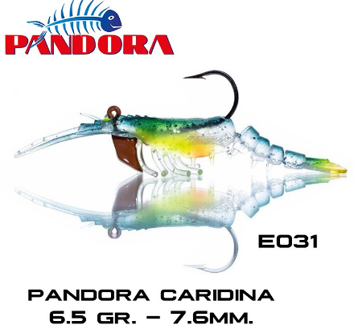 Pandora Silicon Cardina 7.6 mm 6.5 gr Clr:E031 Sinking