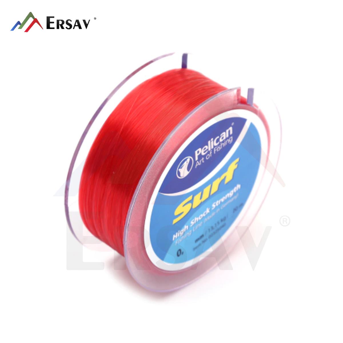 Pelican Surf Naylon 0.36 Mm 11.9 Kg 300 m Kırmızı Misina