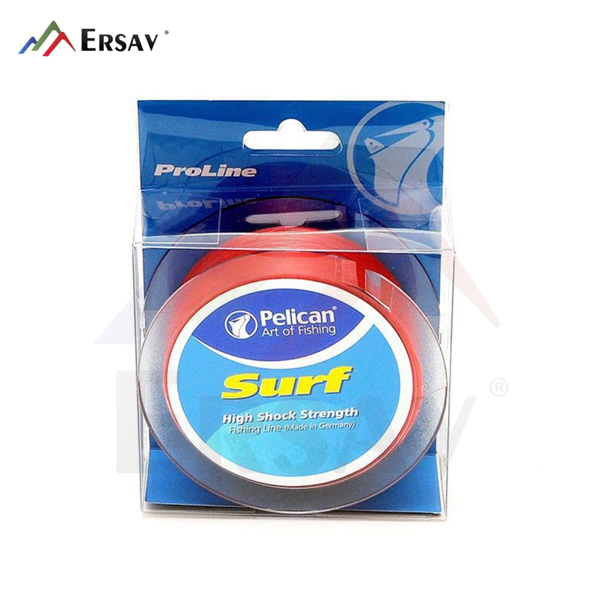 Pelican Surf Naylon Kırmızı Misina 0,28 Mm 6,60 Kg 180 M