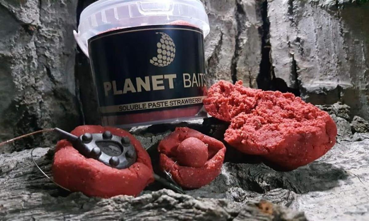 Planet Baits Soluble Paste Boili Stramberry