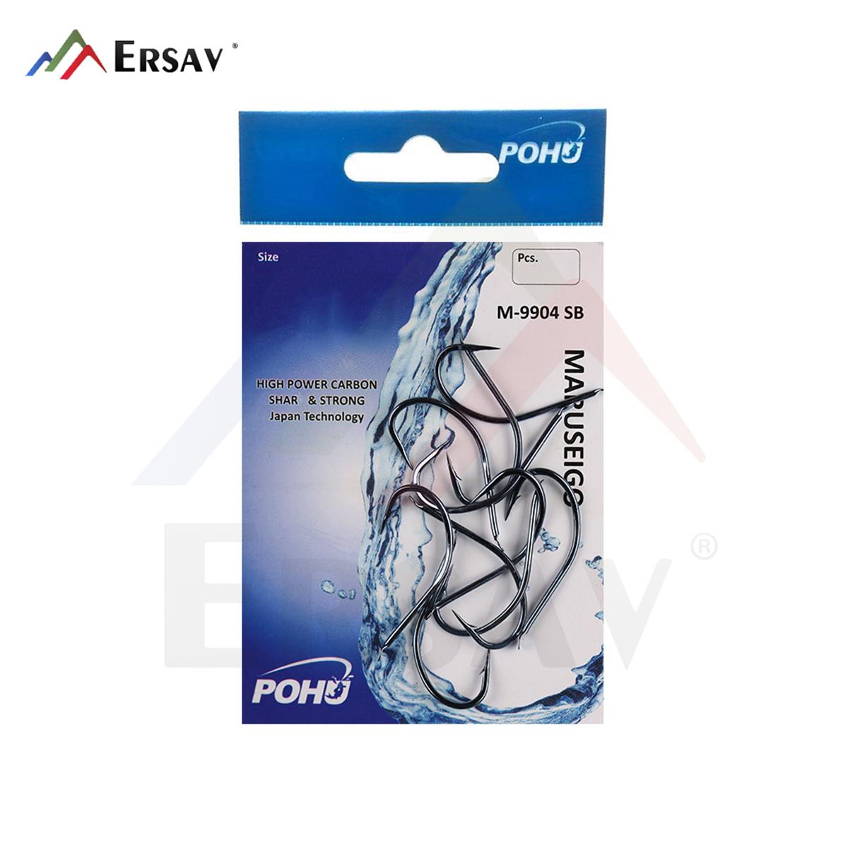 Pohu Maruseigo M-9904 SB Mavi İğne No:2/0 10 Lu Paket