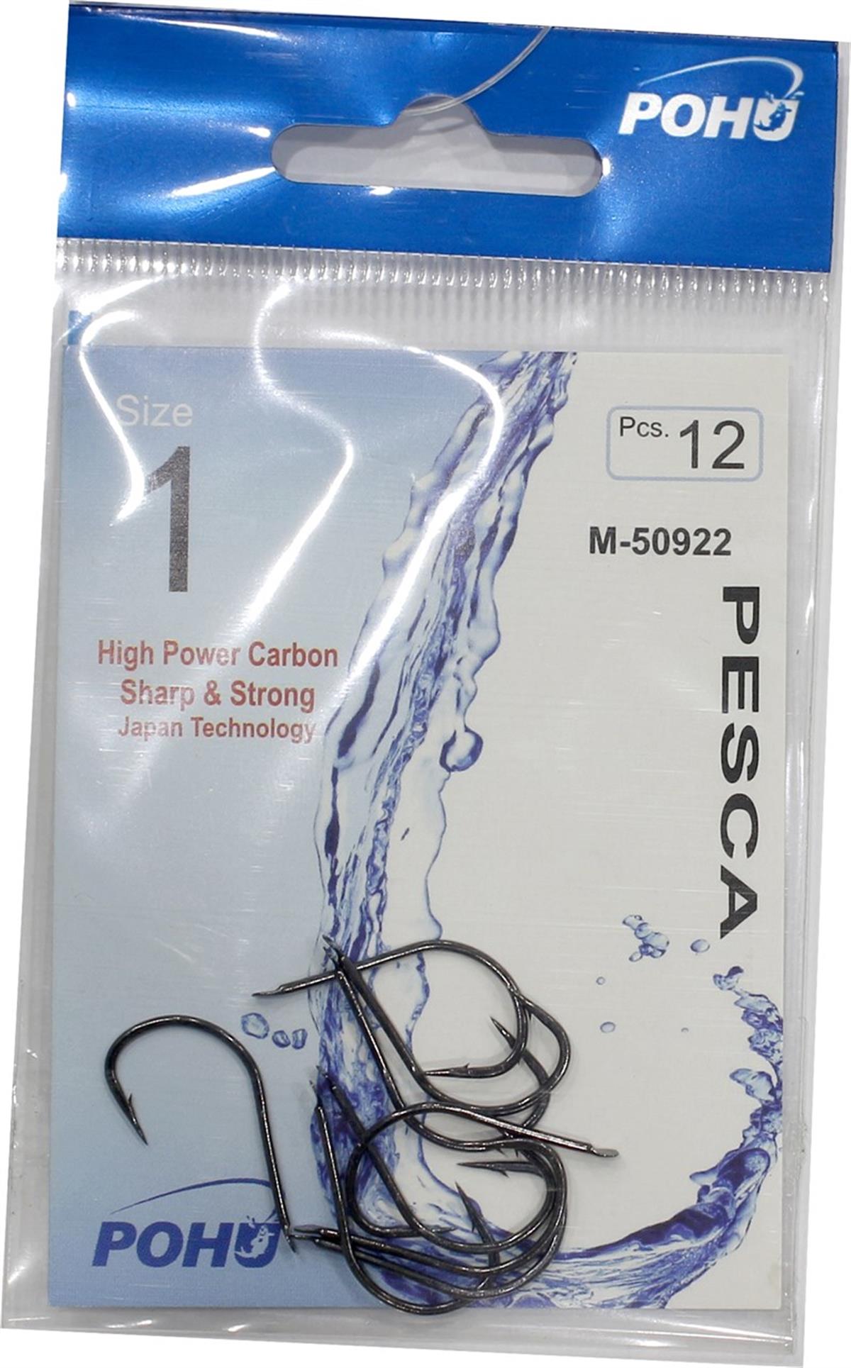 Pohu Pesca M-50922 Black Nikel İğne No:10 18 Li