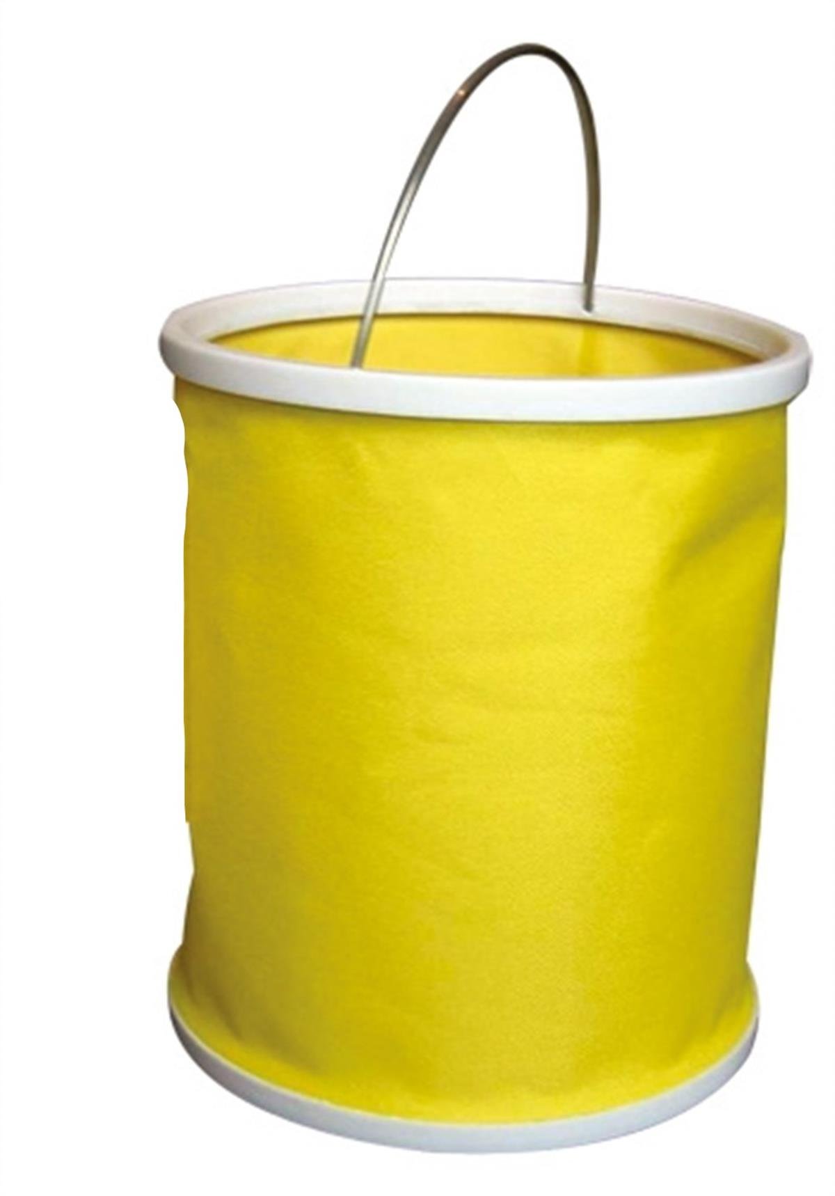 Portfish Katlanabilir Bez Kova Sarı