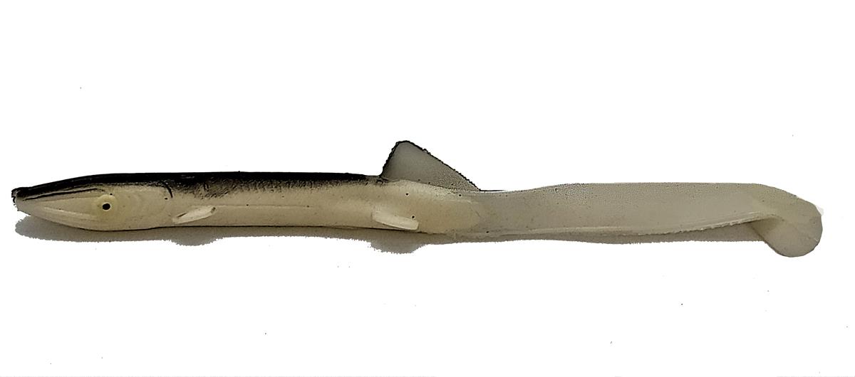 Ragot 16 cm Siyah Sırt Raglou Silikon Balık