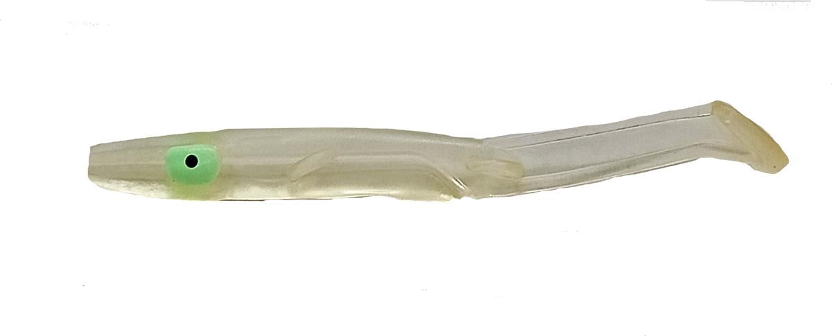 Remixon 80 mm Şeffaf Raglou Silikon Balık