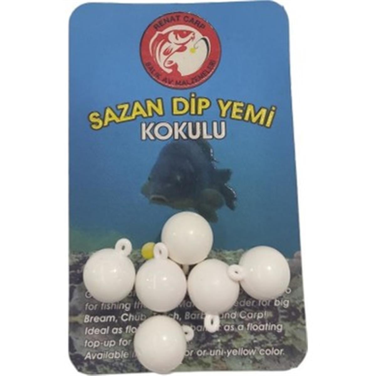 Renat Carp Kokulu Küpeli Sazan Yem  Beyaz Büyük Küpeli