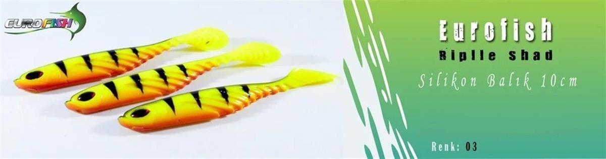 Ripple Shad Silikon Balık 100 mm C:3