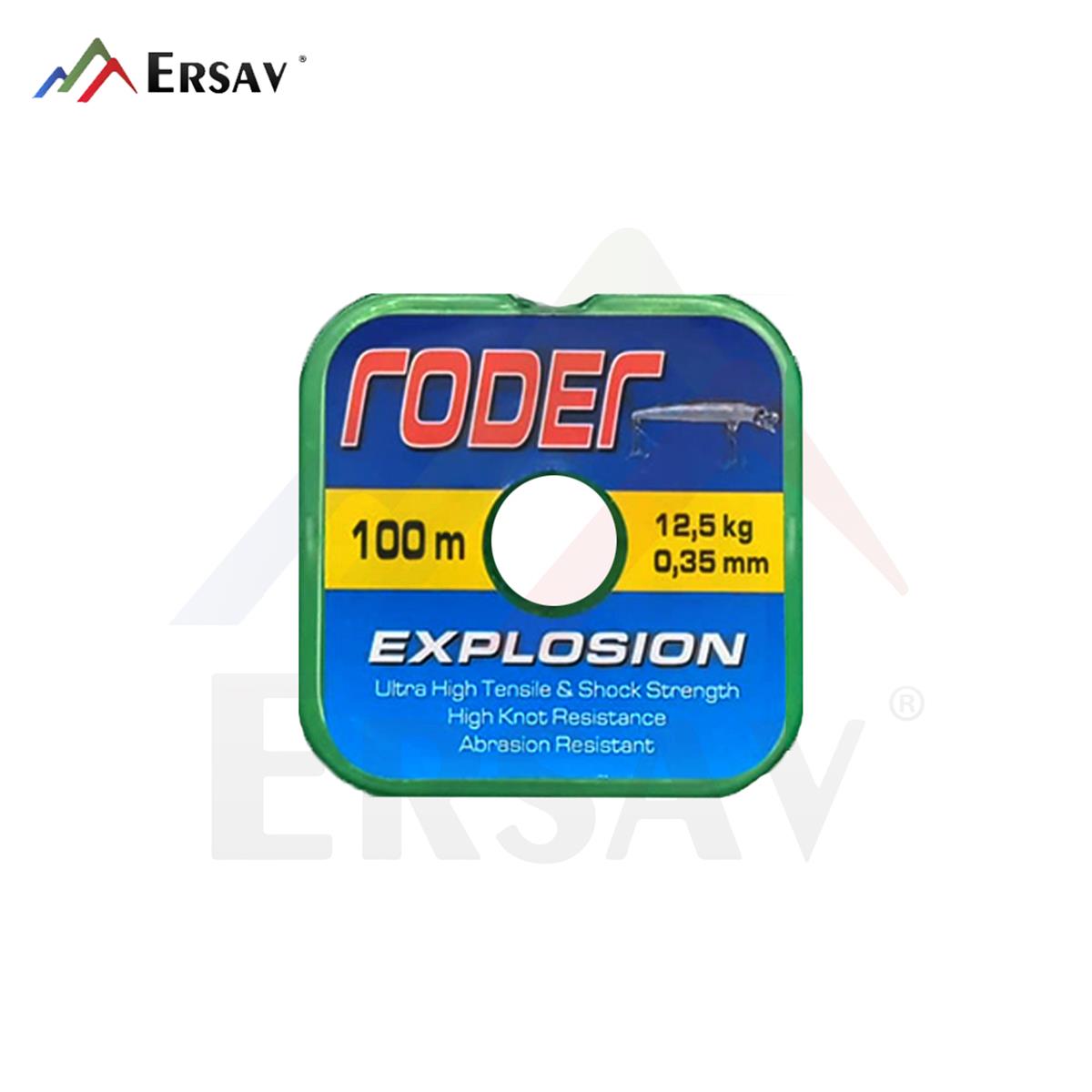 Roder Explasion 0.35 mm 12.5 kg 100 m Misina