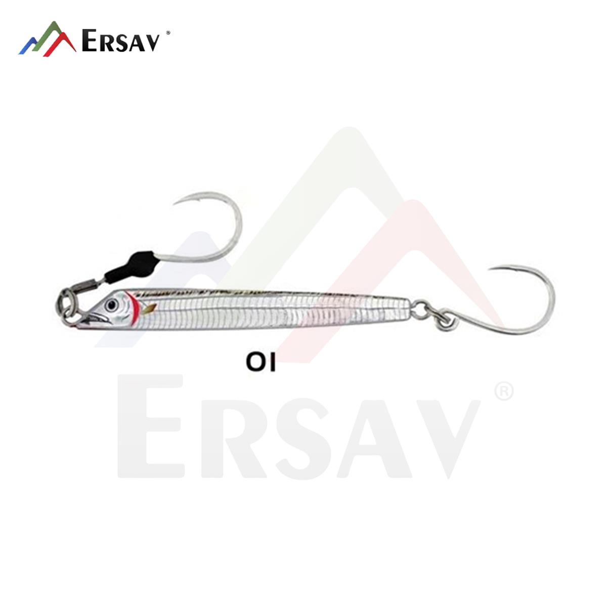 Sea Falcon Decoy Hook 40 gr Jig No:01