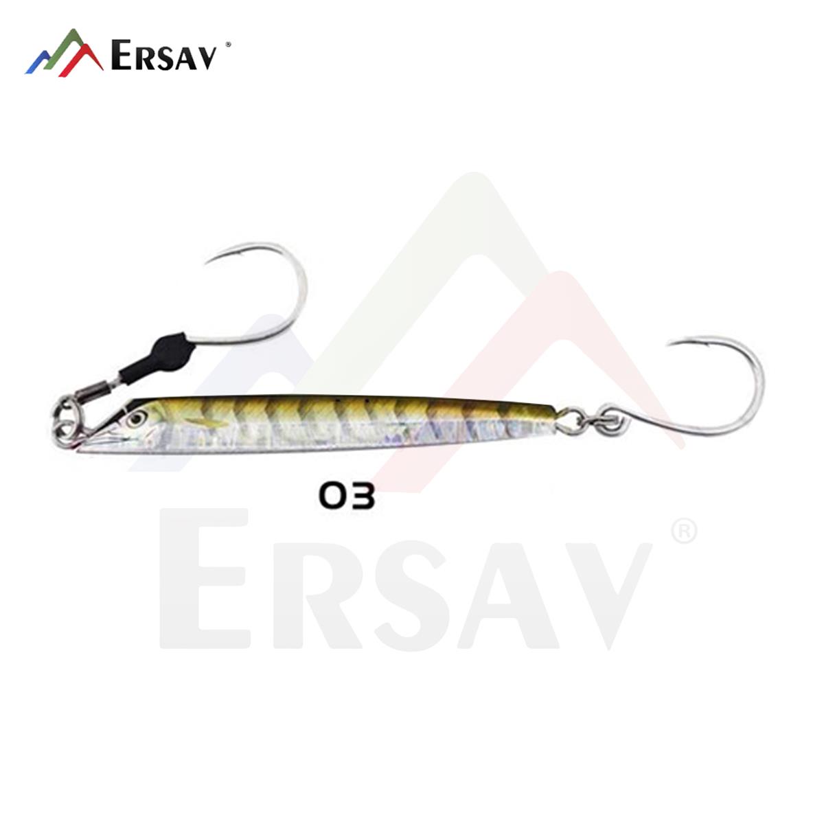 Sea Falcon Decoy Hook 40 gr Jig No:03
