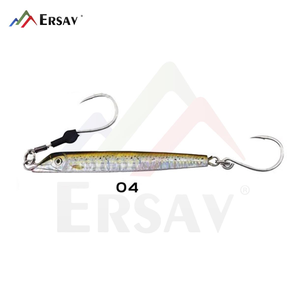 Sea Falcon Decoy Hook 40 gr Jig No:04