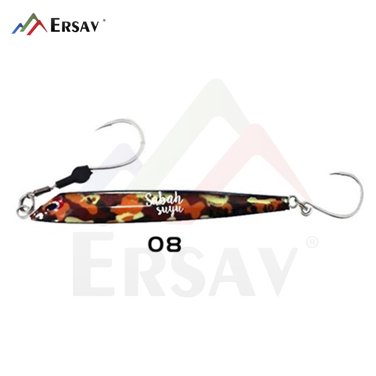 Sea Falcon Decoy Hook 40 gr Jig No:08