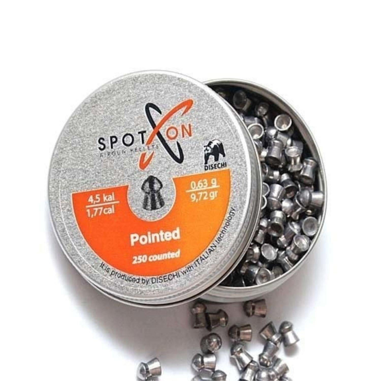 Spoton Airgun Pell.Pointed Saçma 4,5 Kal 0,63 gr