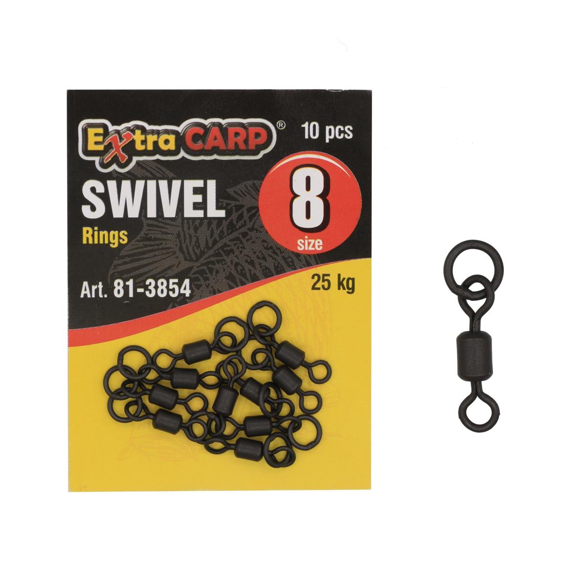 Swiwel Rings Size 8 (10 pcs) Hızlı Fırdöndü