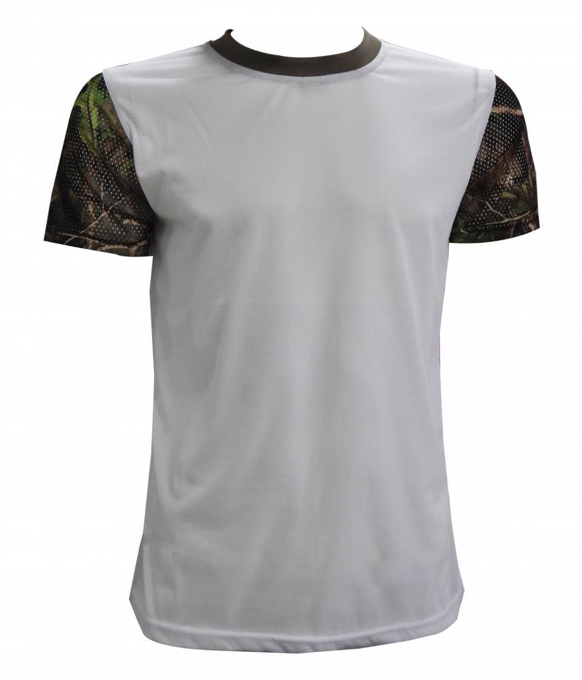 Tişört Kesik Elyaf Kısa Kol