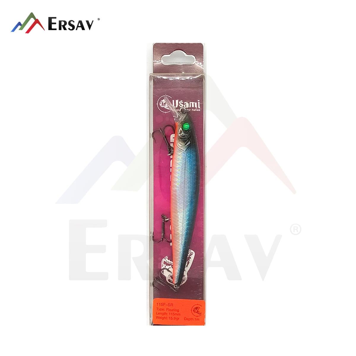 Usami Jack The Ripper 115F-SR 15.9 gr Floating Sahte Balık C:018