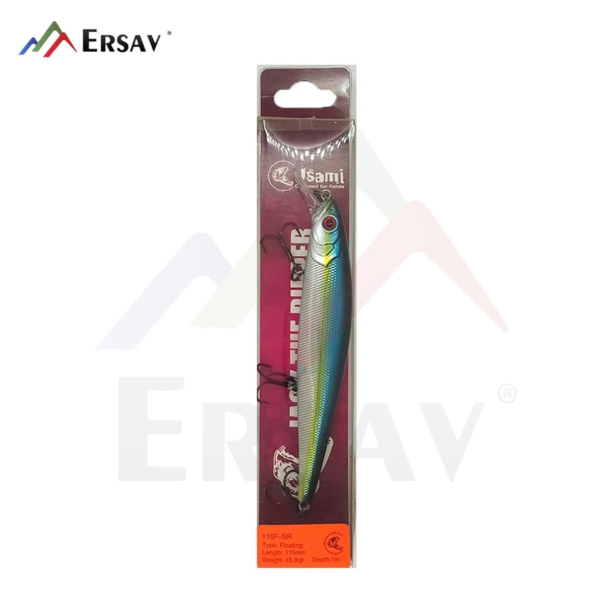 Usami Jack The Ripper 115F-SR 15.9 gr Floating Sahte Balık C:578