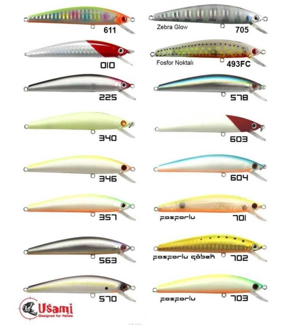 Usami Now 80F-SR 6.1 gr Herring Floating Sahte Balık C:346