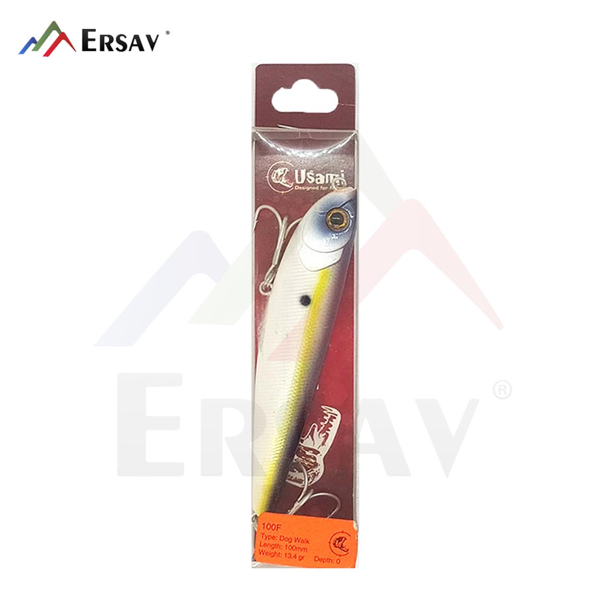 Usami Puppy Walk 100F 13.4 gr Dog Walk Sahte Balık C:570