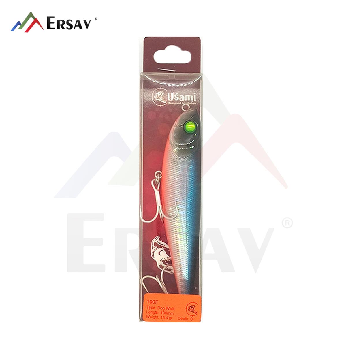 Usami Puppy Walk 100F 13.4 gr Dog Walk Sahte Balık C:018