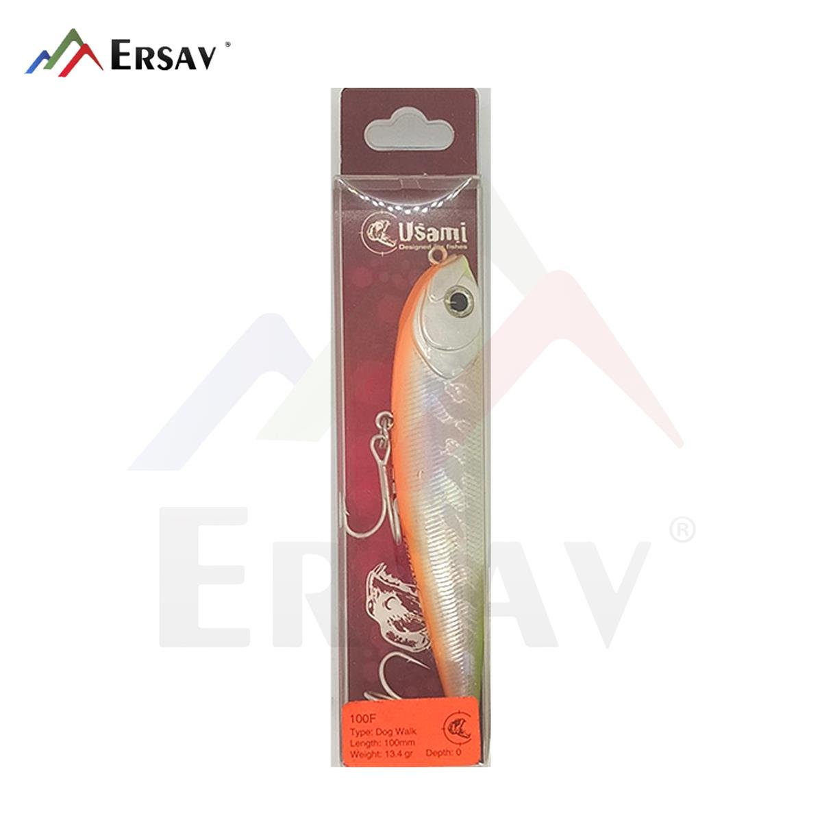 Usami Puppy Walk 100F 13.4 gr Dog Walk Sahte Balık C:117