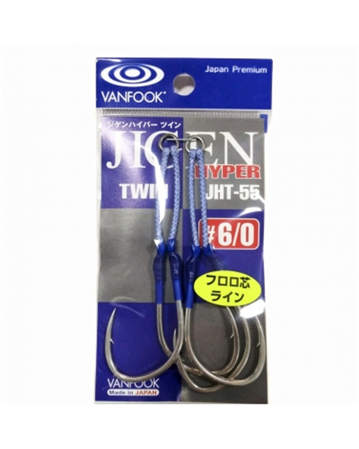 Vanfook Jigen Hyper Twin JHT-55 Çiftli Asist İğnesi No:6/0