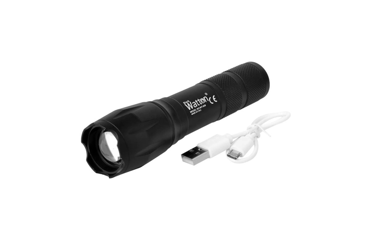 Watton-039 USB Şarj Edilebilir El Feneri