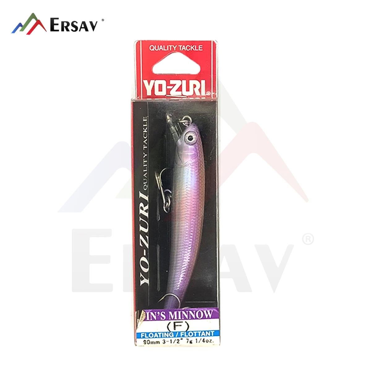 Yozuri Pins Minnow 9 cm 7 gr Floating Sahte Balık C:M114