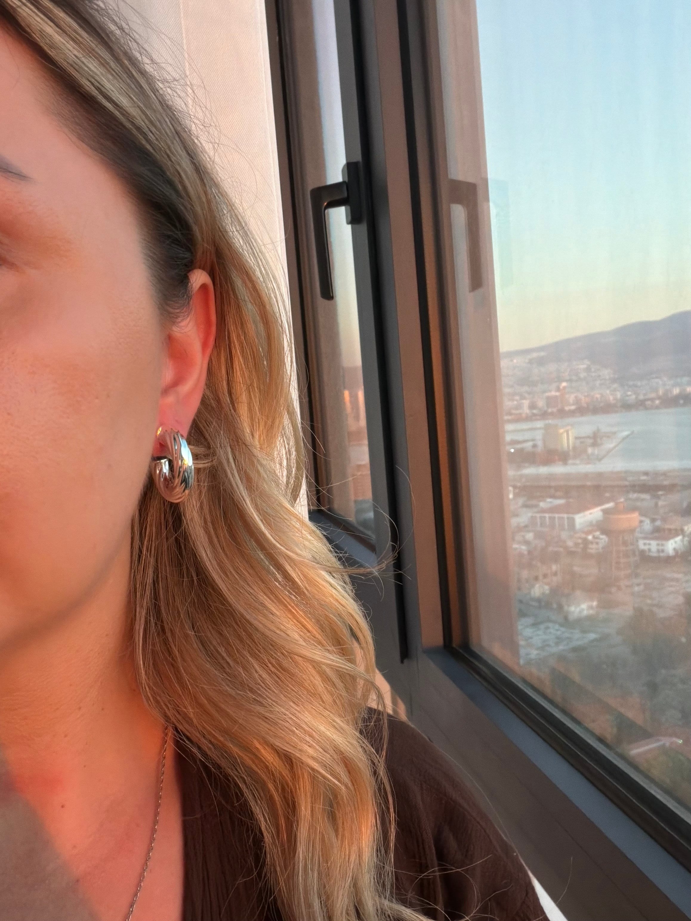 Riva Bombeli Halka Küpe