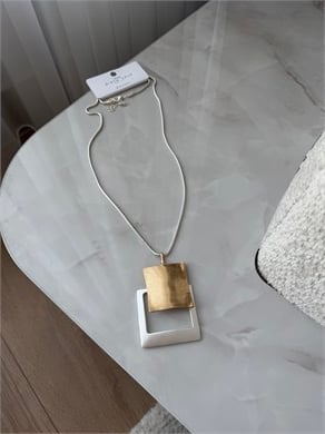 Quadra Gold-Silver Uzun Kolye